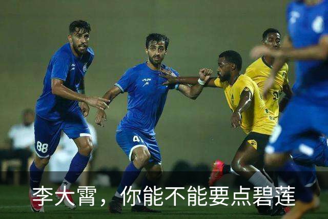 李大霄，你能不能要点碧莲